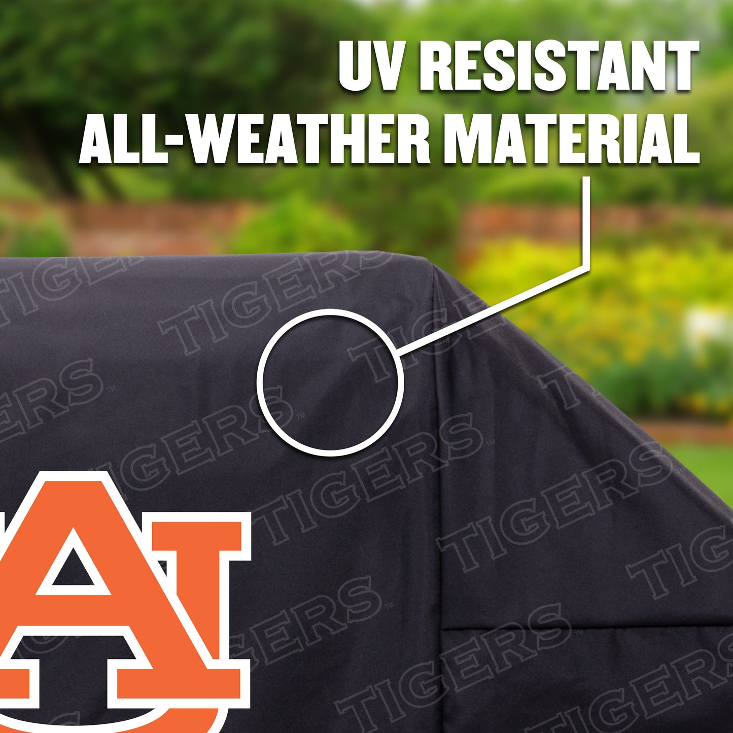 NCAA Auburn Tigers Heavy Duty Grill Cover