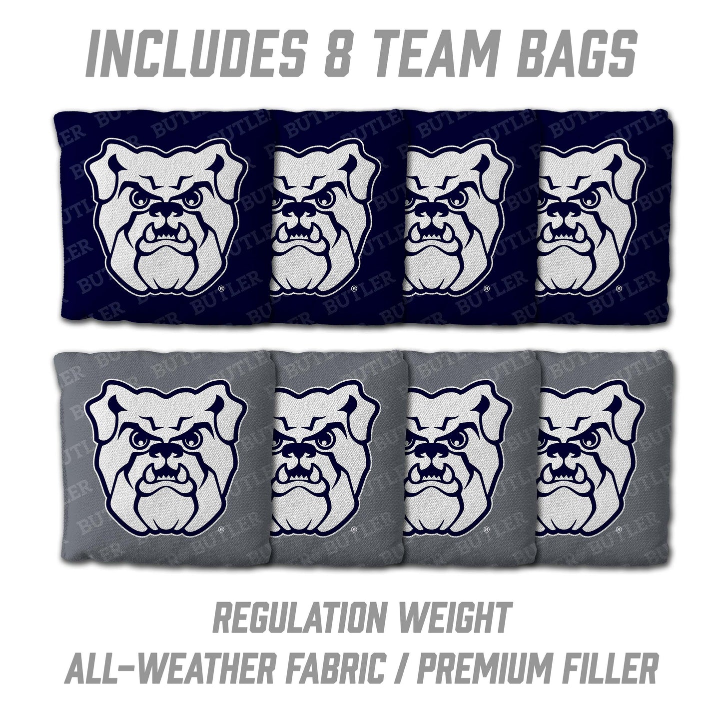 NCAA Butler Bulldogs 2' x 4' Slogan Series Cornhole