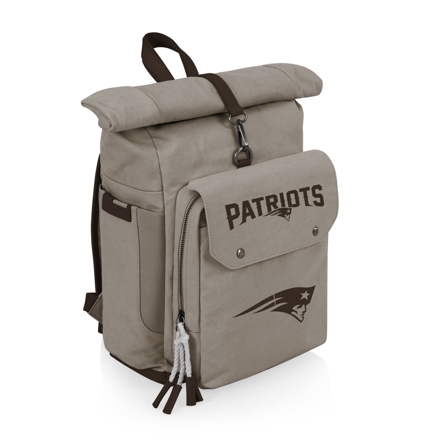 New England Patriots - Carmel Roll Top Picnic Backpack Cooler