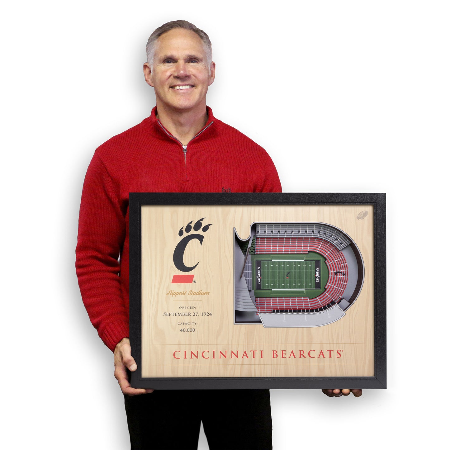 NCAA Cincinnati Bearcats 25-Layer StadiumView Wallart