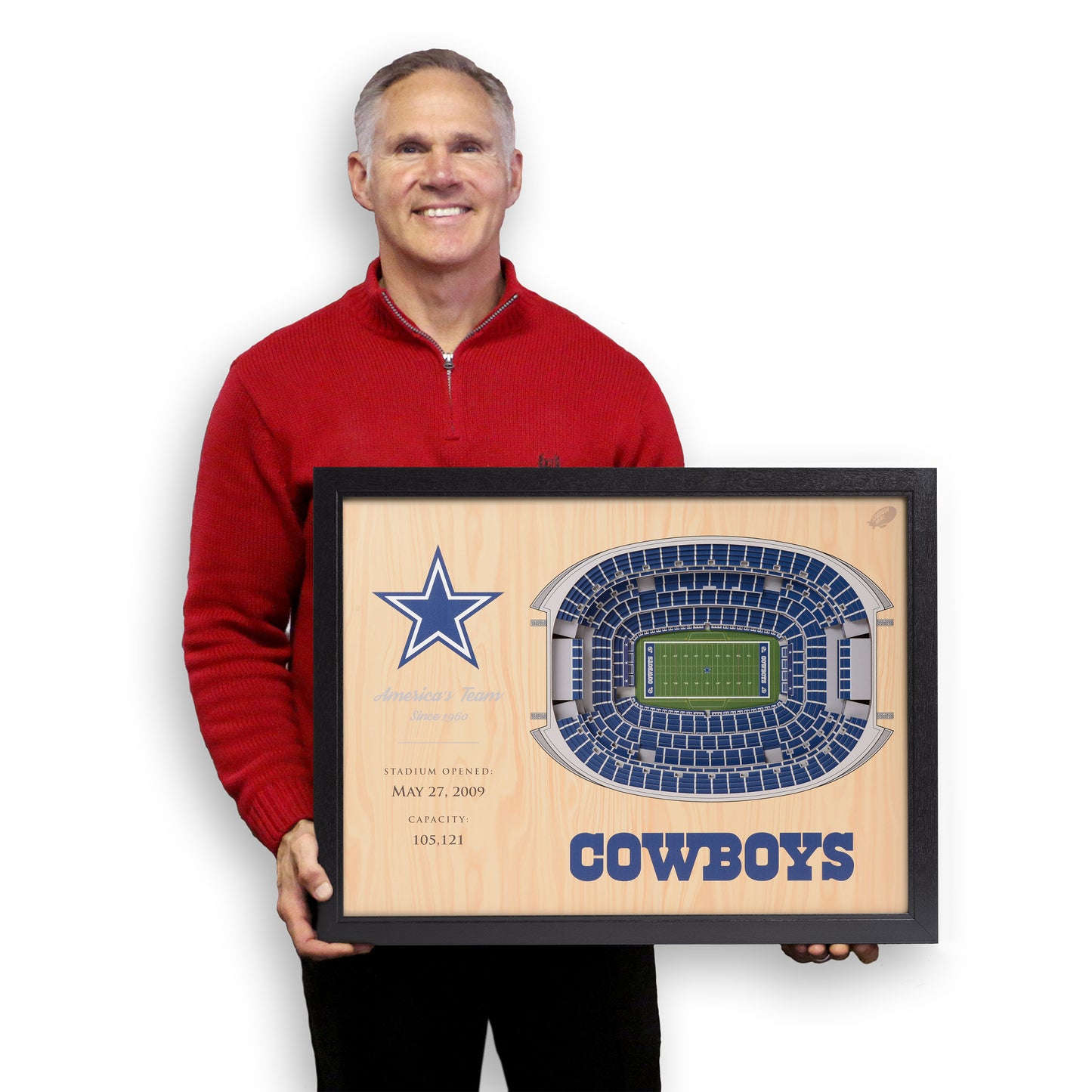 NFL Dallas Cowboys 25-Layer StadiumView Wallart