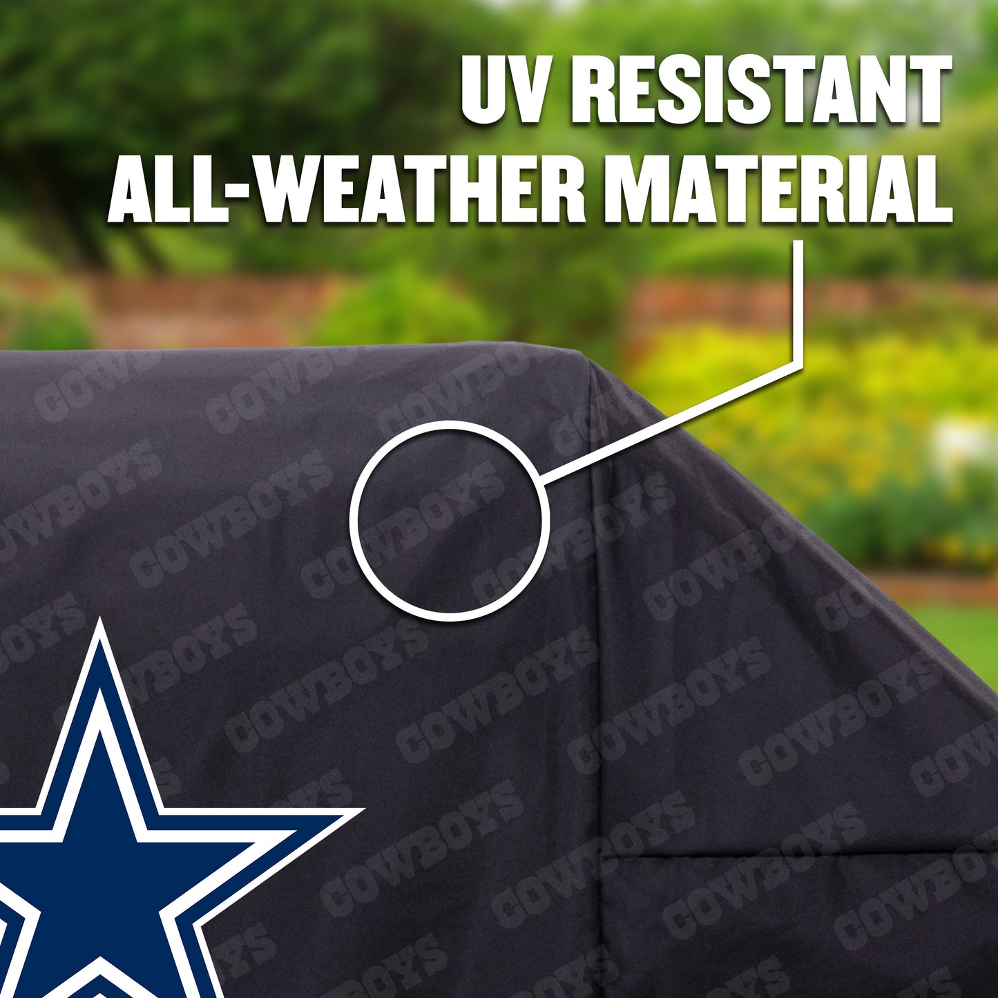 NFL Dallas Cowboys Heavy Duty Grill Cover