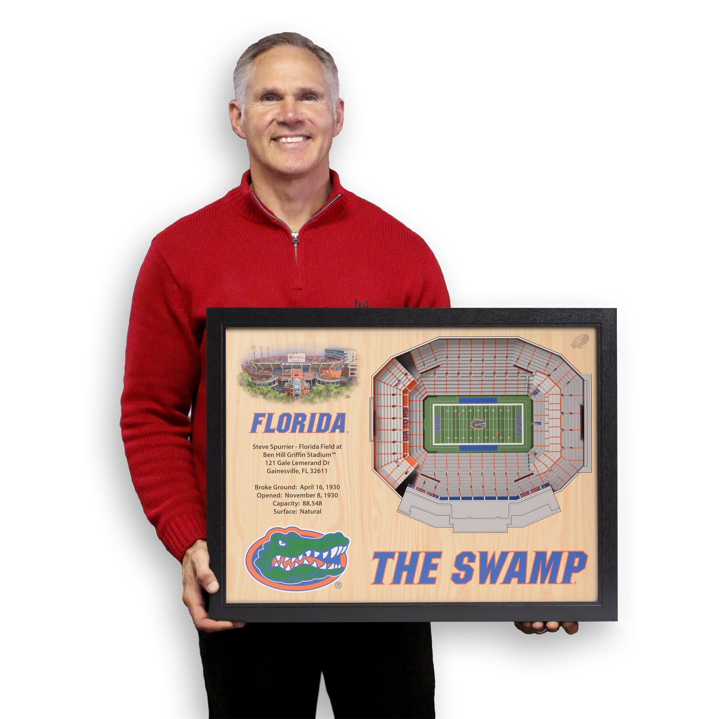 NCAA Florida Gators 25-Layer StadiumView Wallart