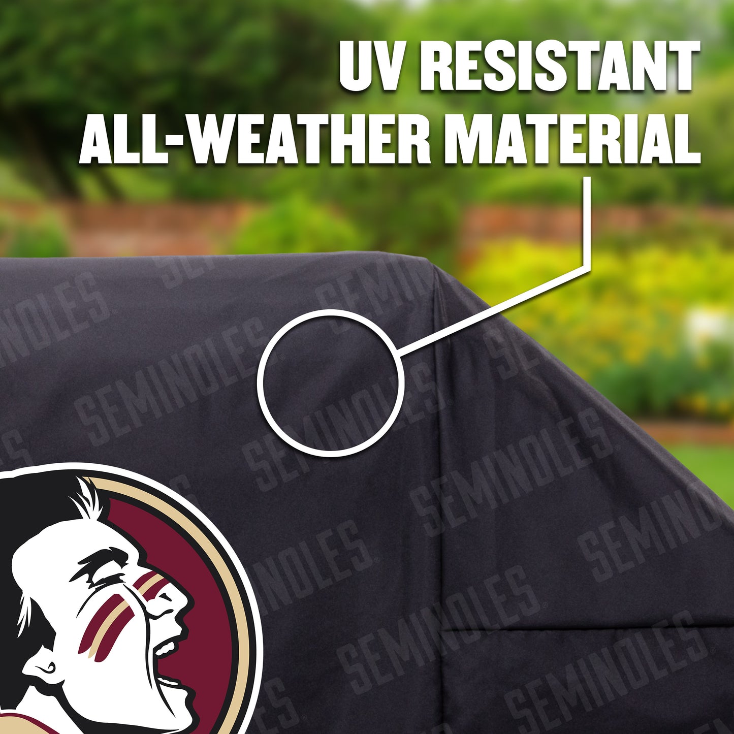 NCAA Florida State Seminoles Heavy Duty Grill Cover