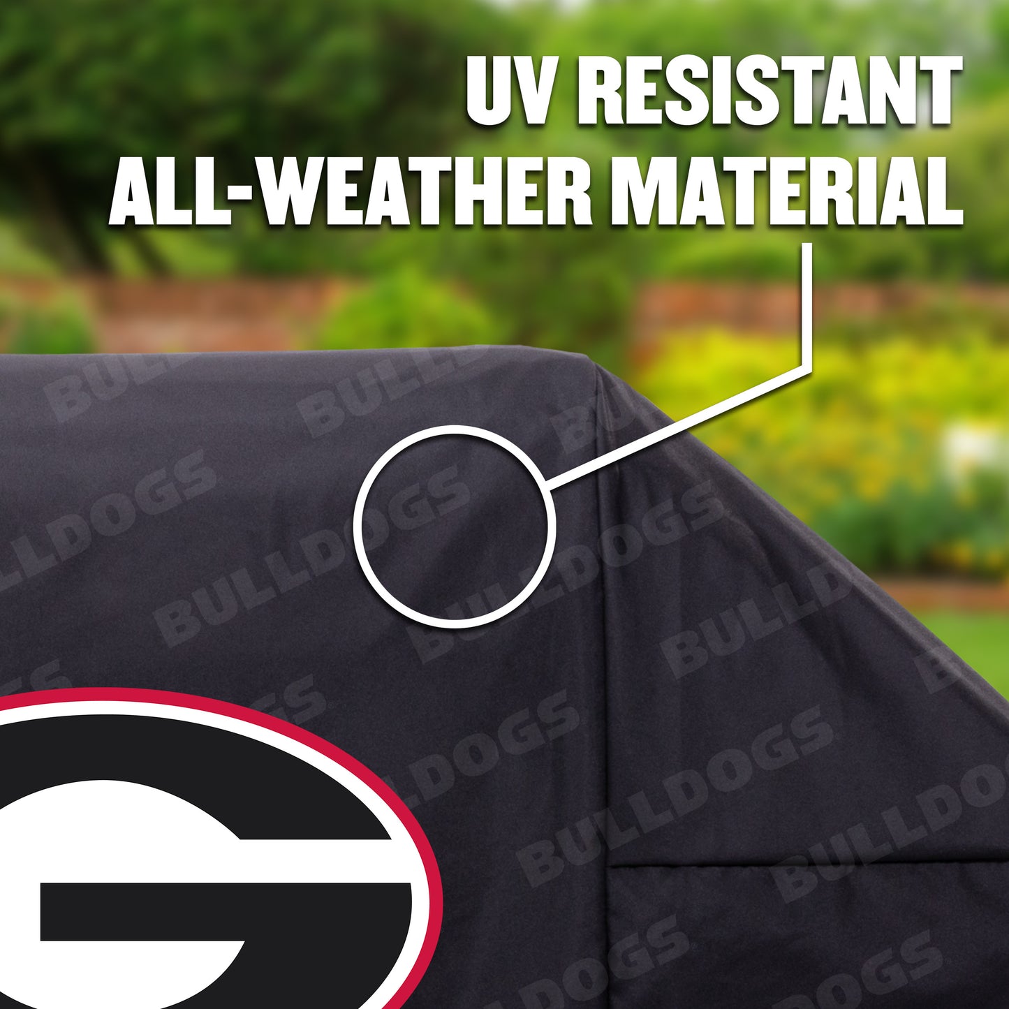 NCAA Georgia Bulldogs Heavy Duty Grill Cover