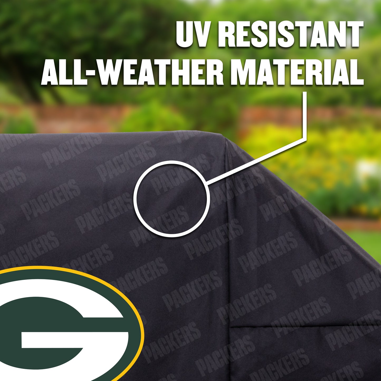 NFL Green Bay Packers Heavy Duty Grill Cover