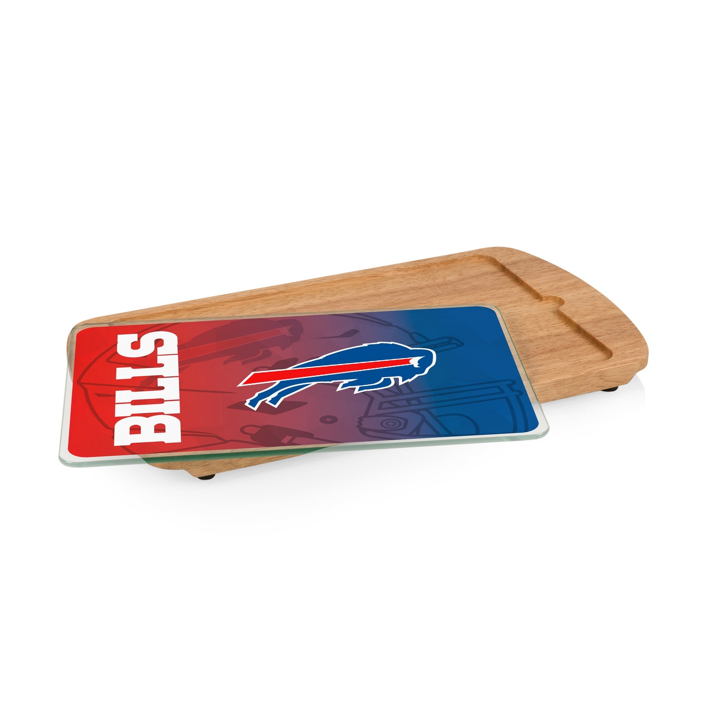 Buffalo Bills - Billboard Glass Top Serving Tray
