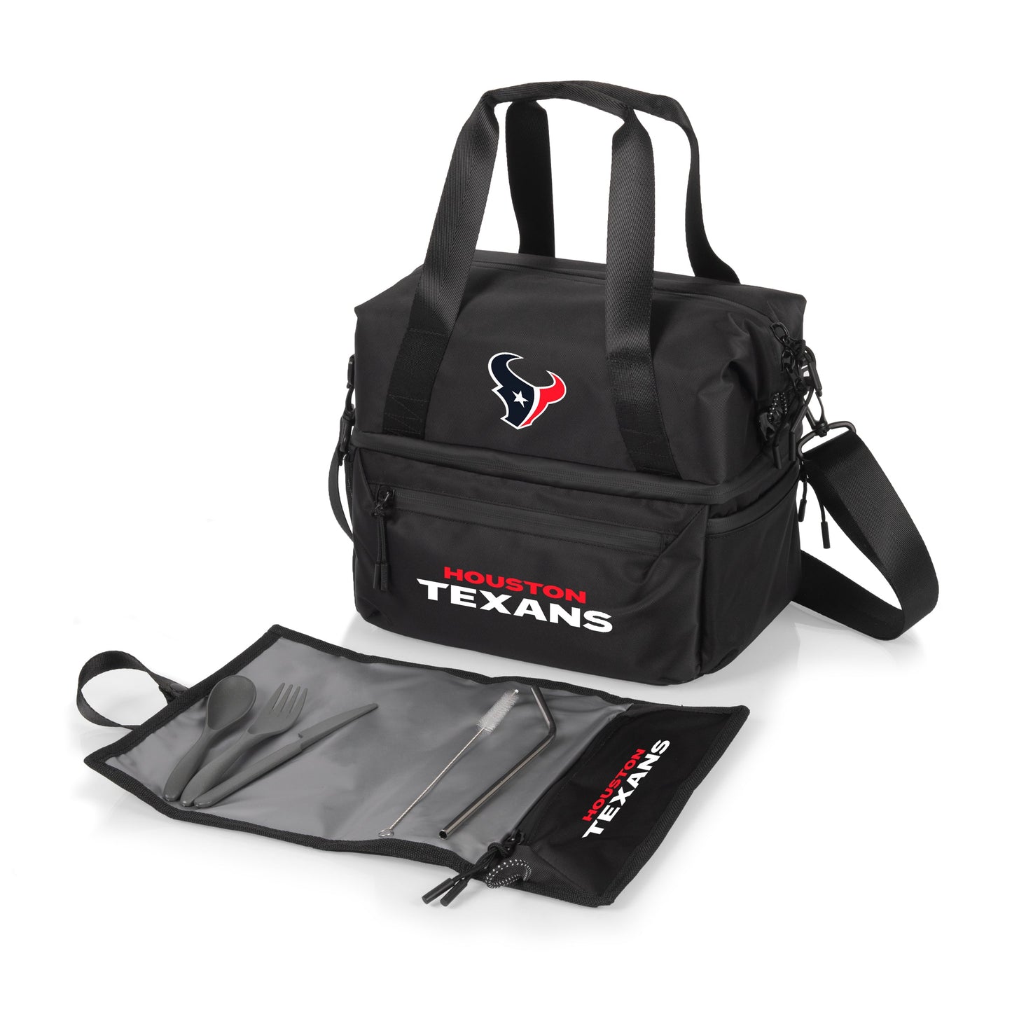 Houston Texans - Tarana Recycled Lunch Bag Cooler with Utensils