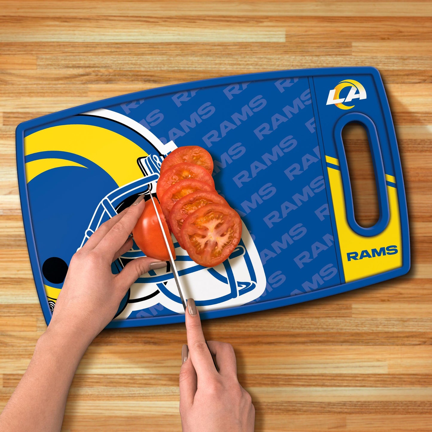 Los Angeles Rams Logo Series Cutting Board Alt 3
