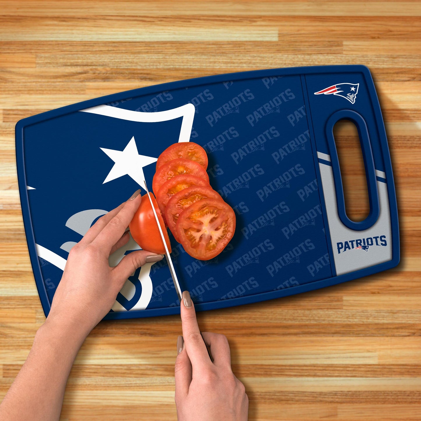 New England Patriots Logo Series Cutting Board Alt 3