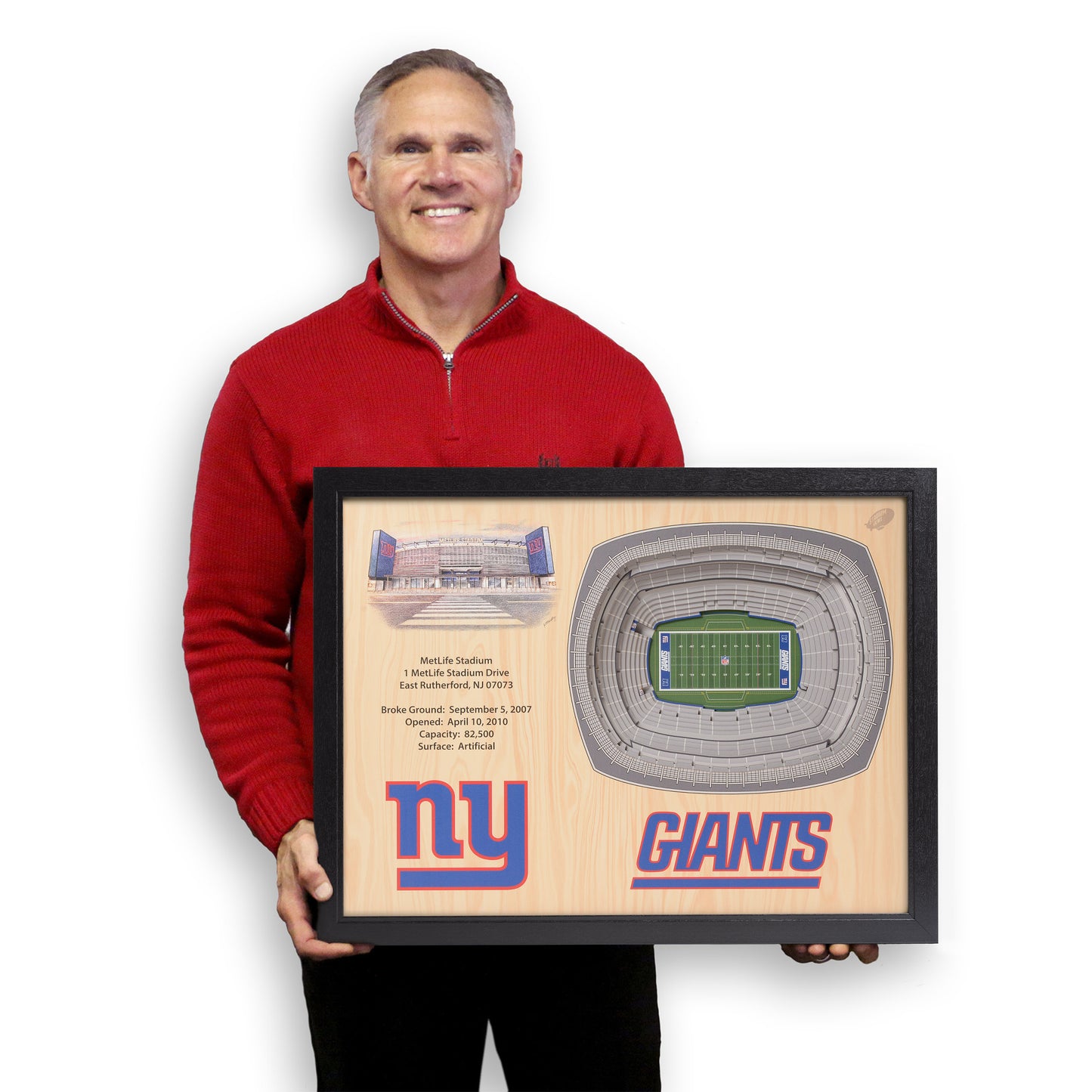 NFL New York Giants 25-Layer StadiumView Wallart