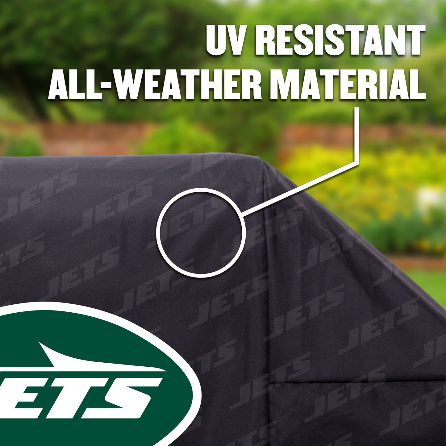 NFL New York Jets Heavy Duty Grill Cover