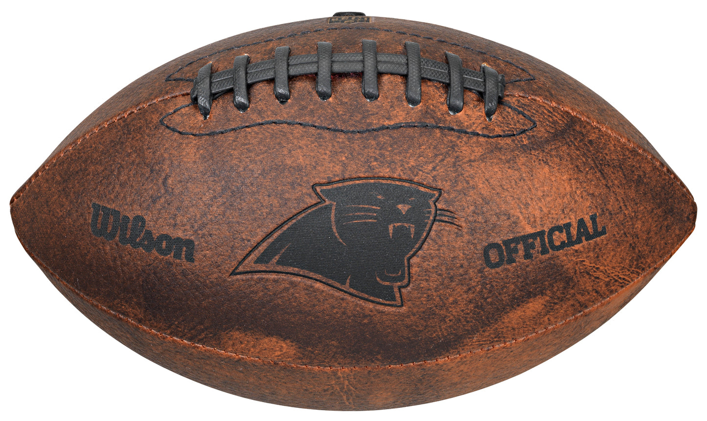 NFL Carolina Panthers 9" Vintage Mini Football