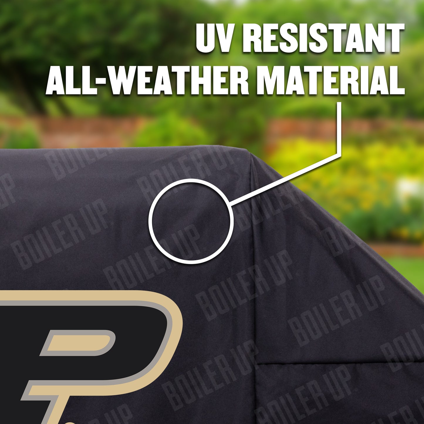 NCAA Purdue Boilermakers Heavy Duty Grill Cover