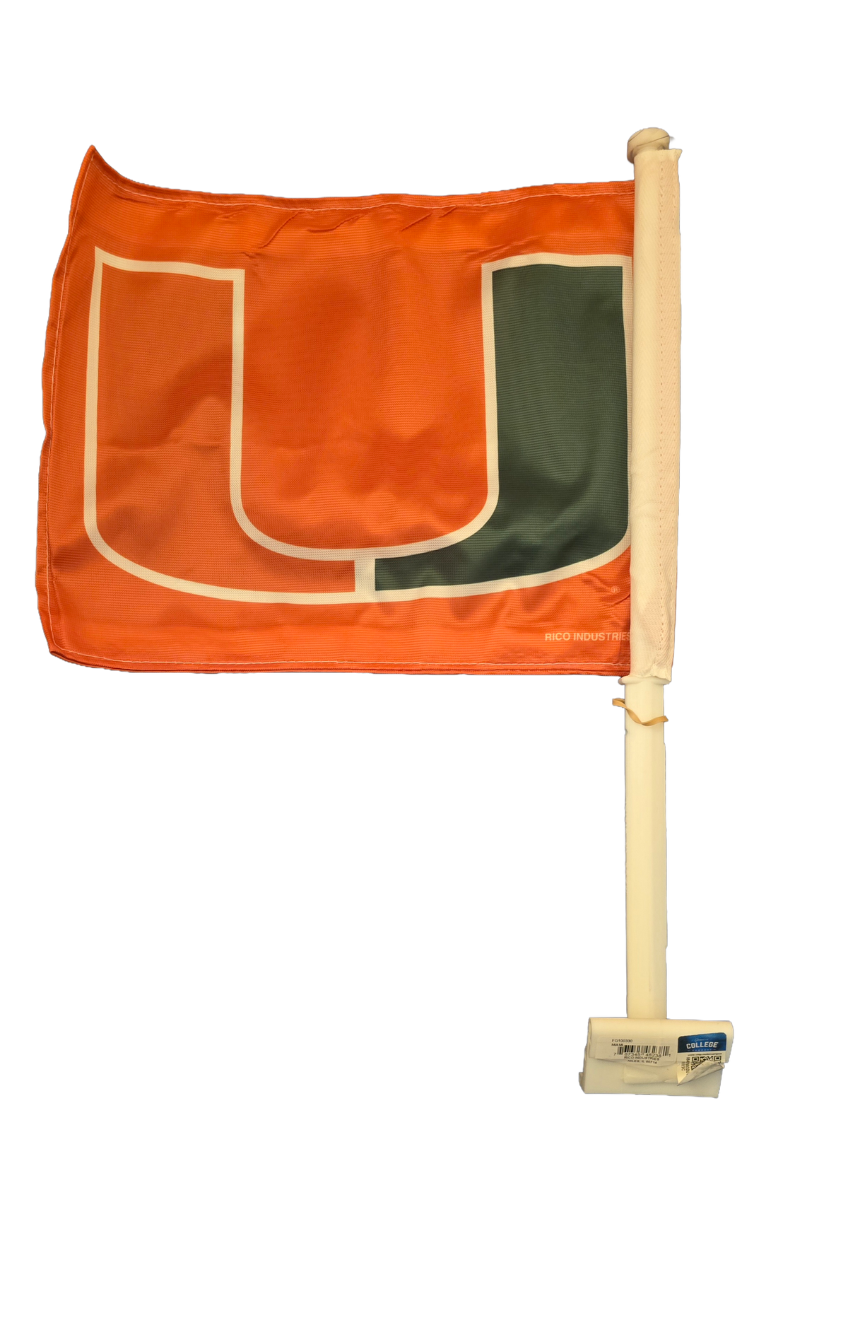 Miami Hurricanes "U" Carflag