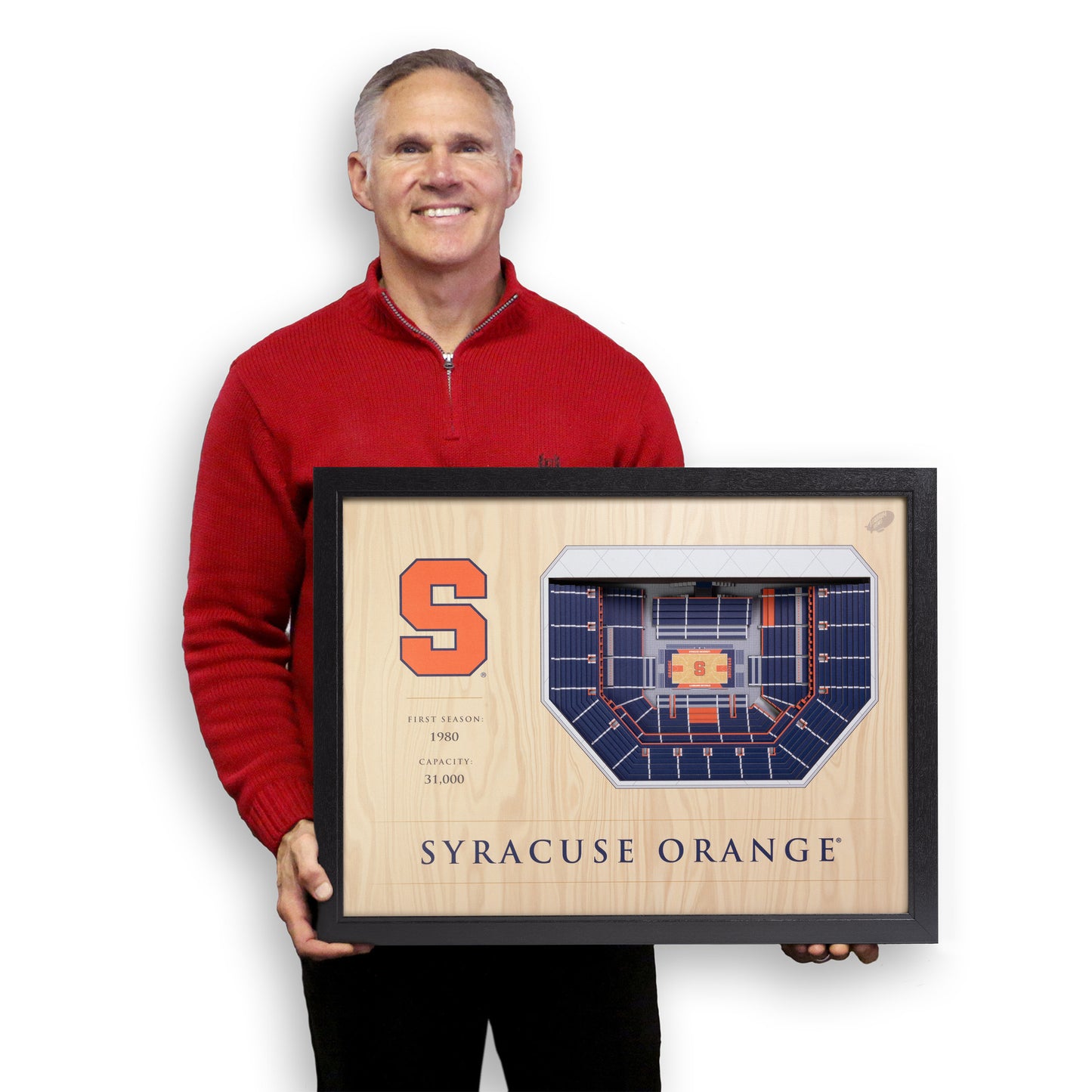 NCAA Syracuse Orange 25-Layer StadiumView Wallart
