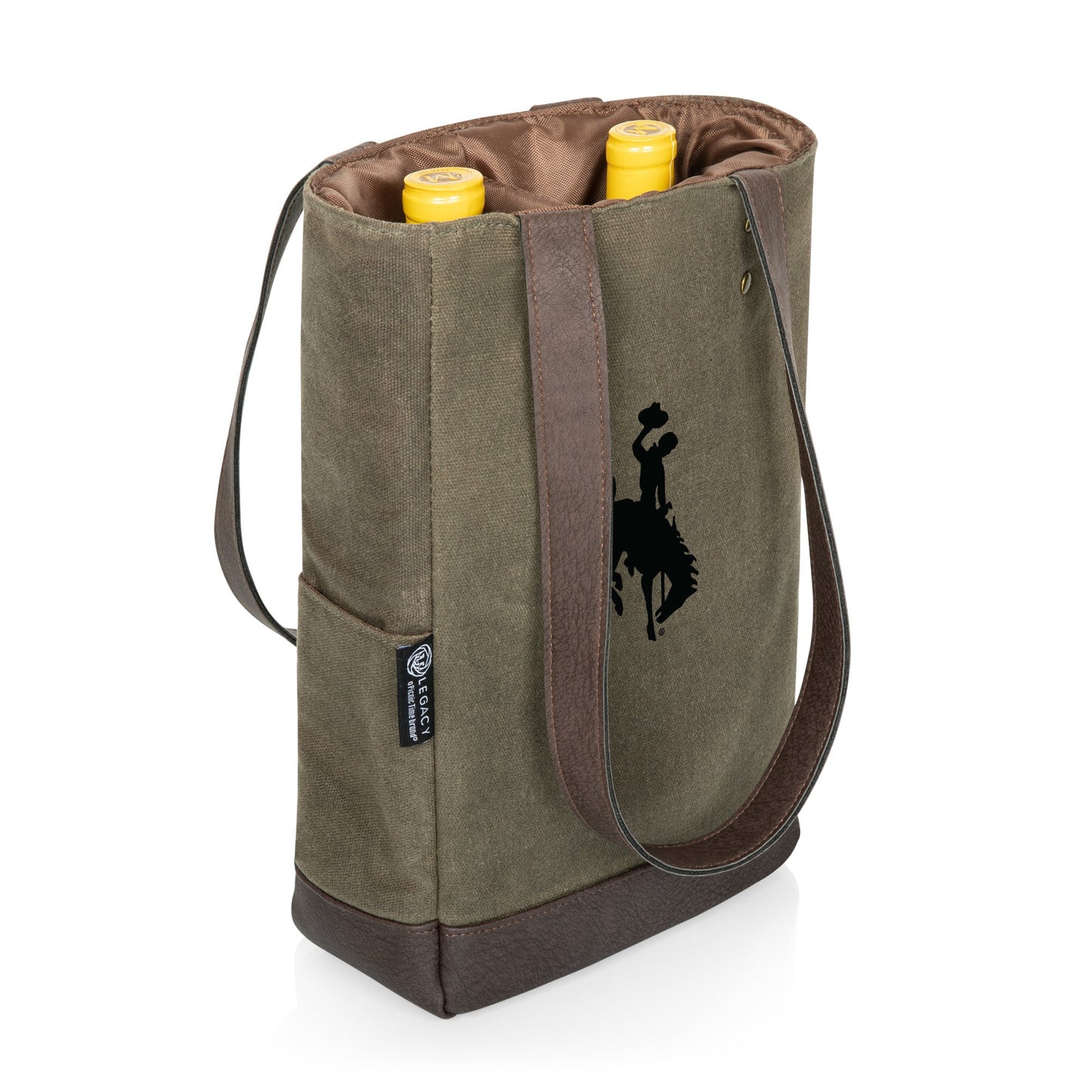 Wyoming Cowboys - 2 Bottle Insulated Wine Cooler Bag