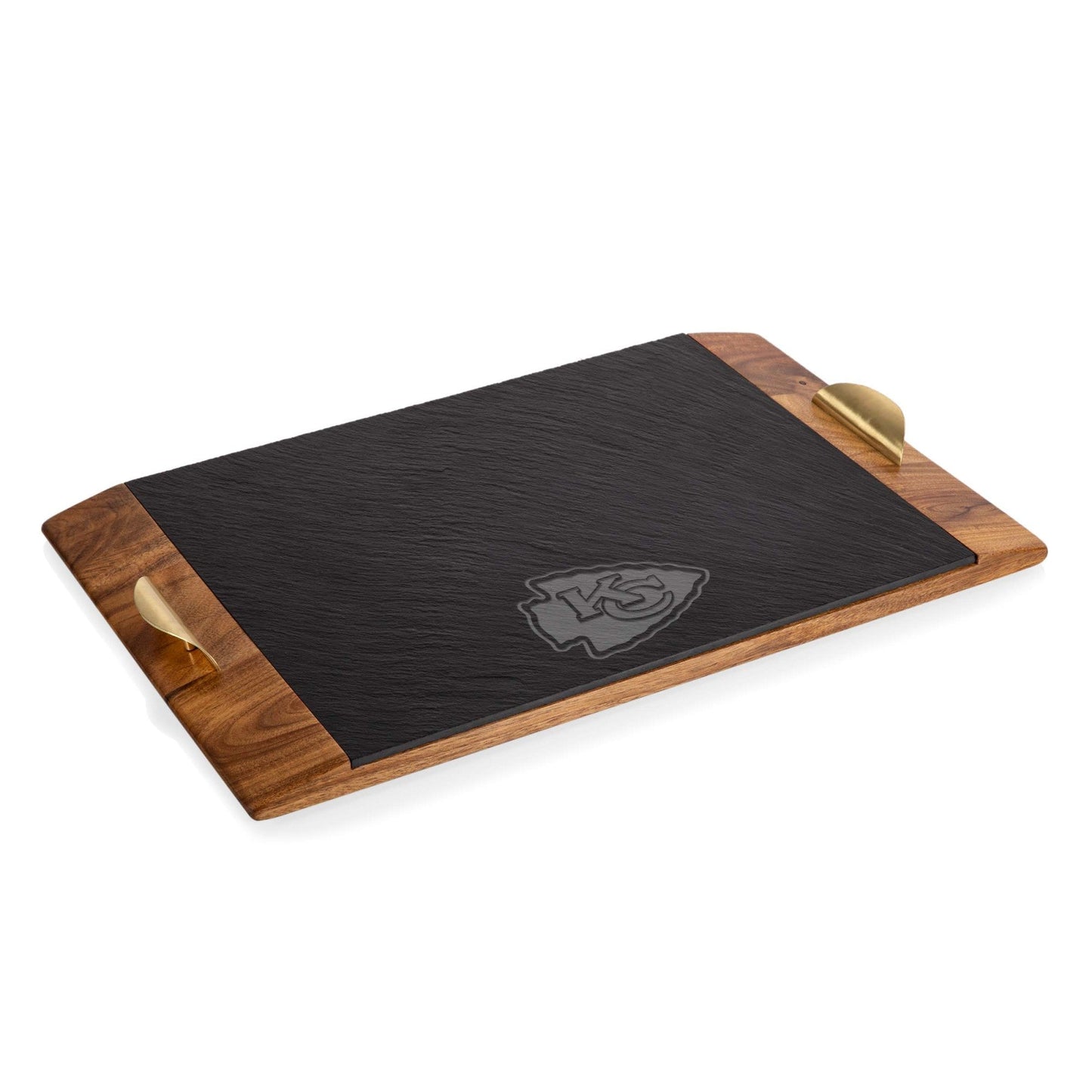 Kansas City Chiefs - Covina Acacia and Slate Serving Tray