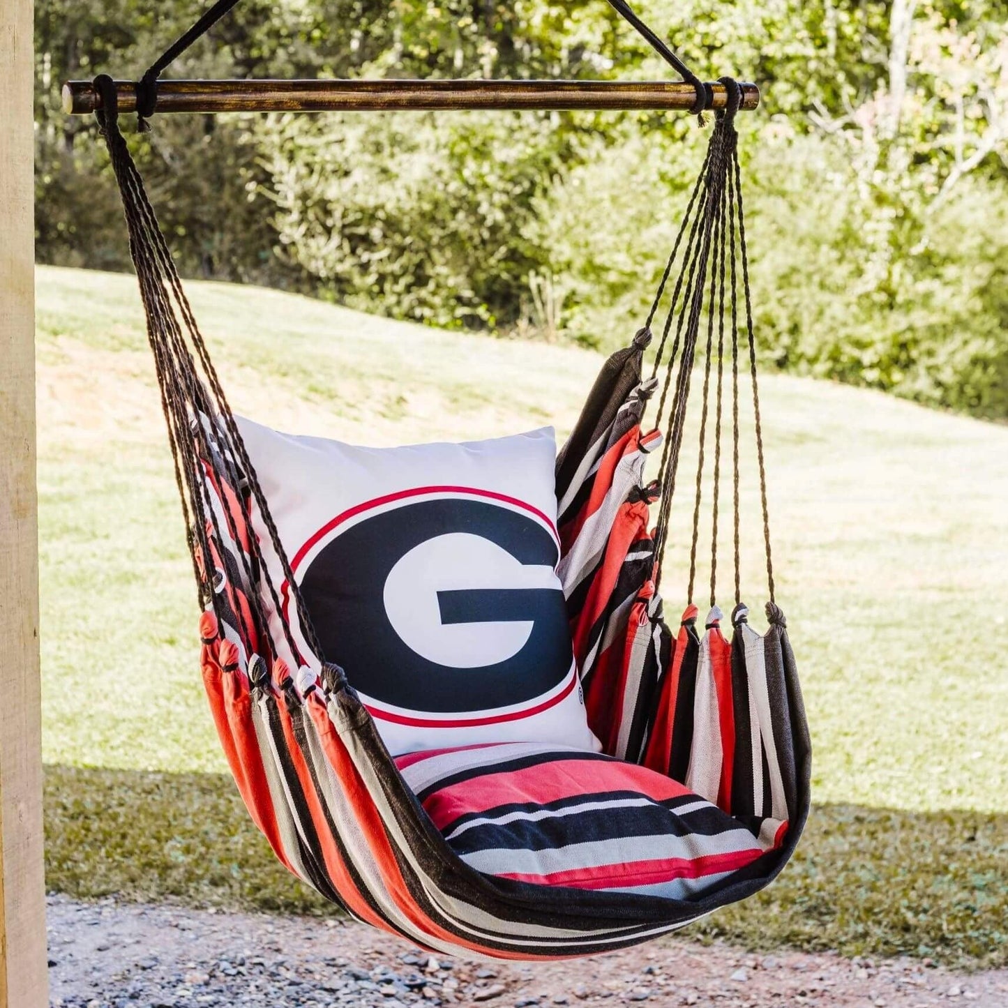 University of Georgia Logo Throw Pillow Cover