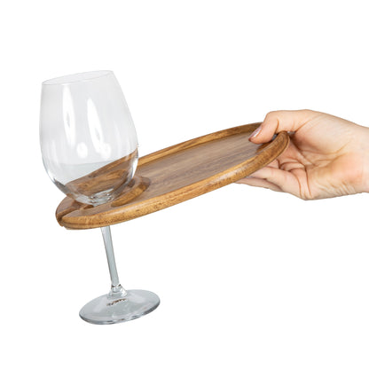 Miami Dolphins - Wine Appetizer Plate Set Of 4