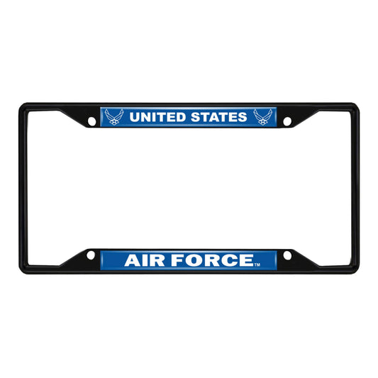 AIR FORCE Black License Plate Frame