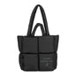 Alabama Black Puff Tote