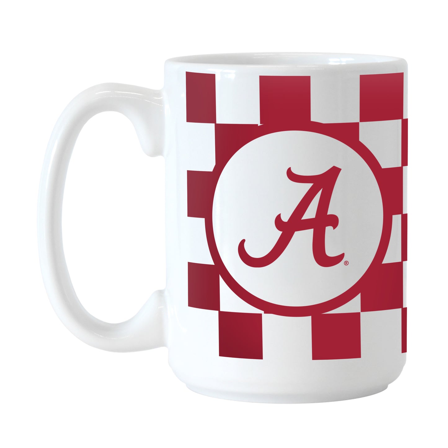 Alabama Checkerboard 15oz Sublimated Mug
