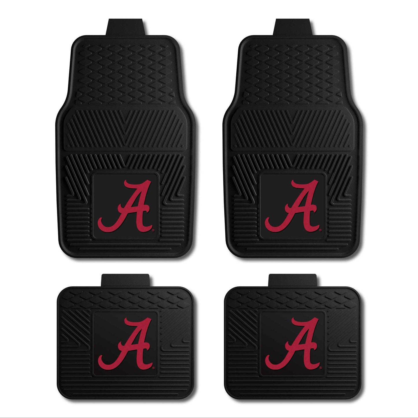 University of Alabama 4-pc Vinyl Car Mat Set