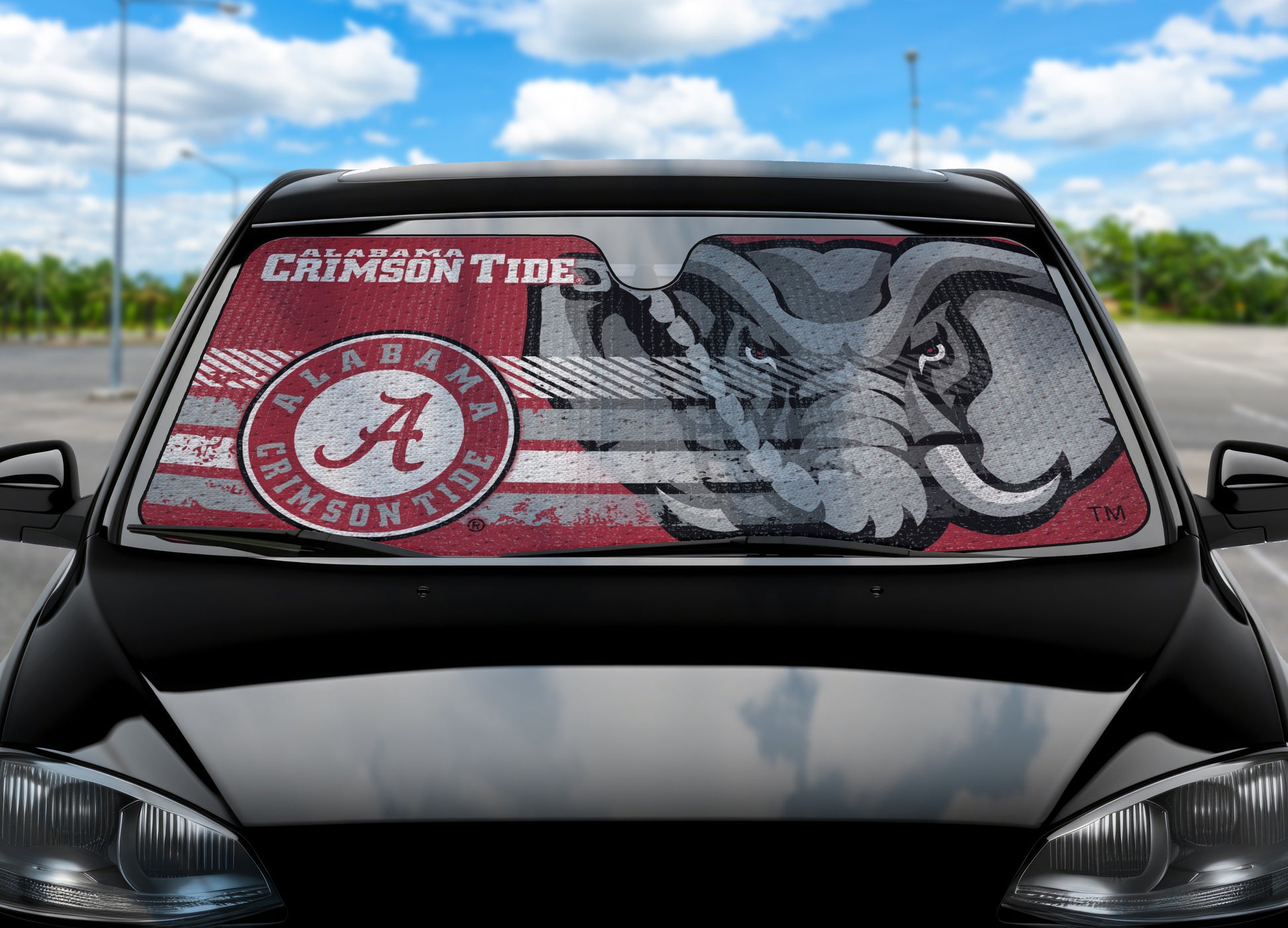 University of Alabama Auto Shade