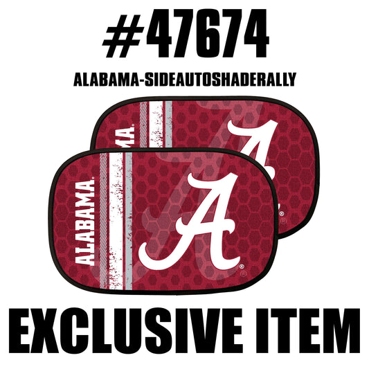 University Of Alabama Side Auto Shade Rally
