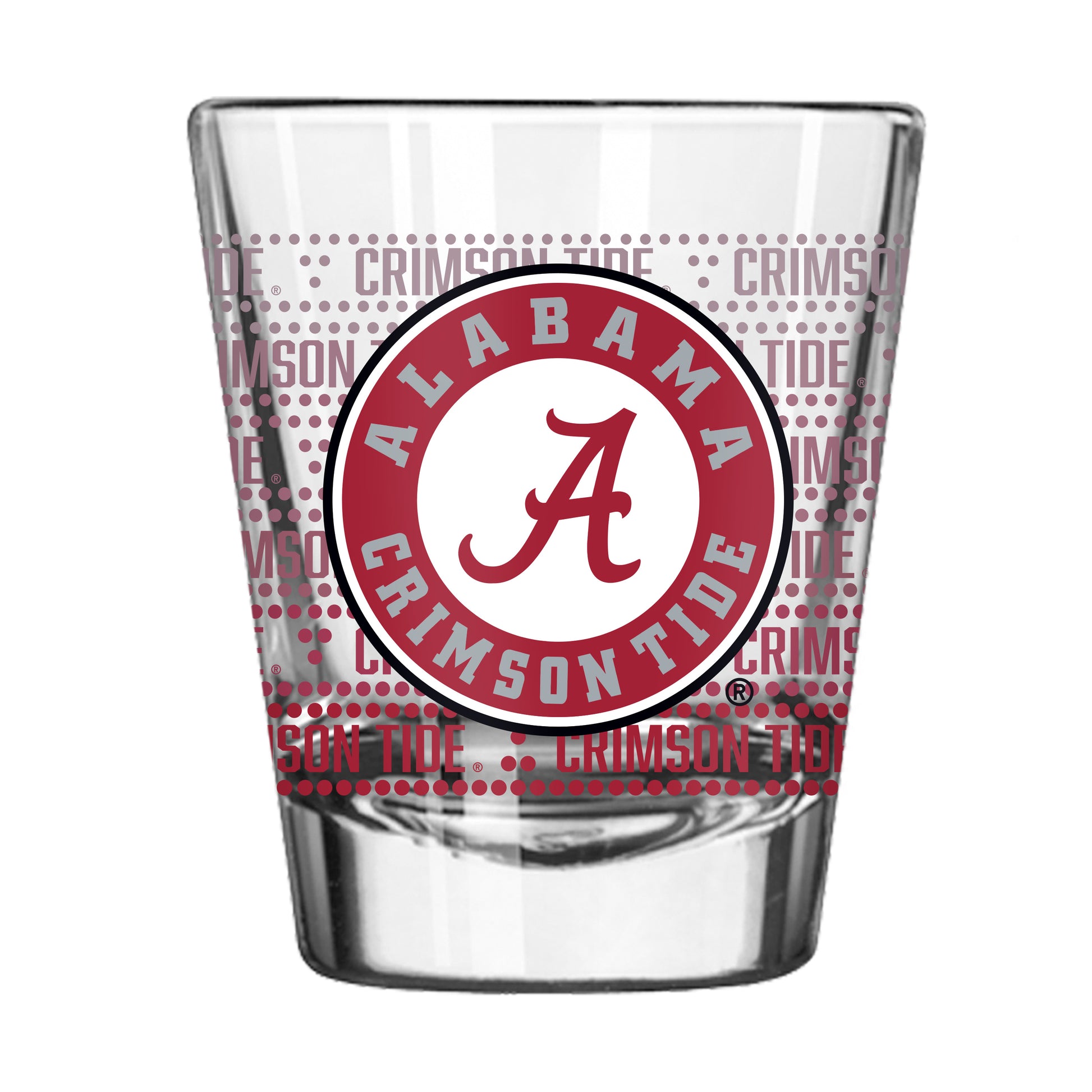 Alabama 2oz Chant Fade Shot Glass