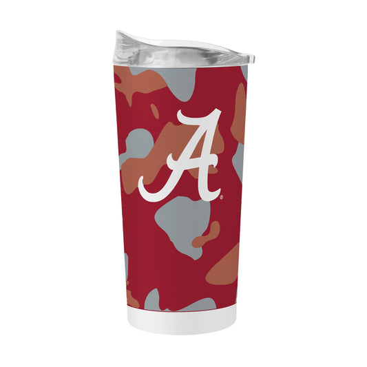 Alabama 20oz Camo Powder Coat Tumbler