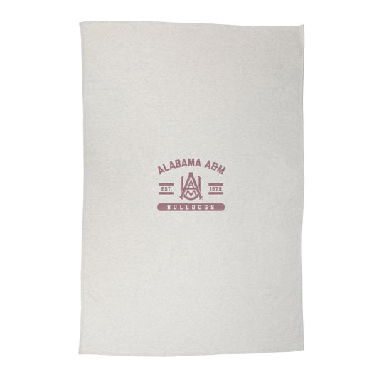 Alabama A&M Sublimated Sweatshirt Blanket