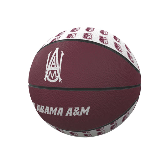 Alabama A&M Mini Gameday Size Rubber Basketball