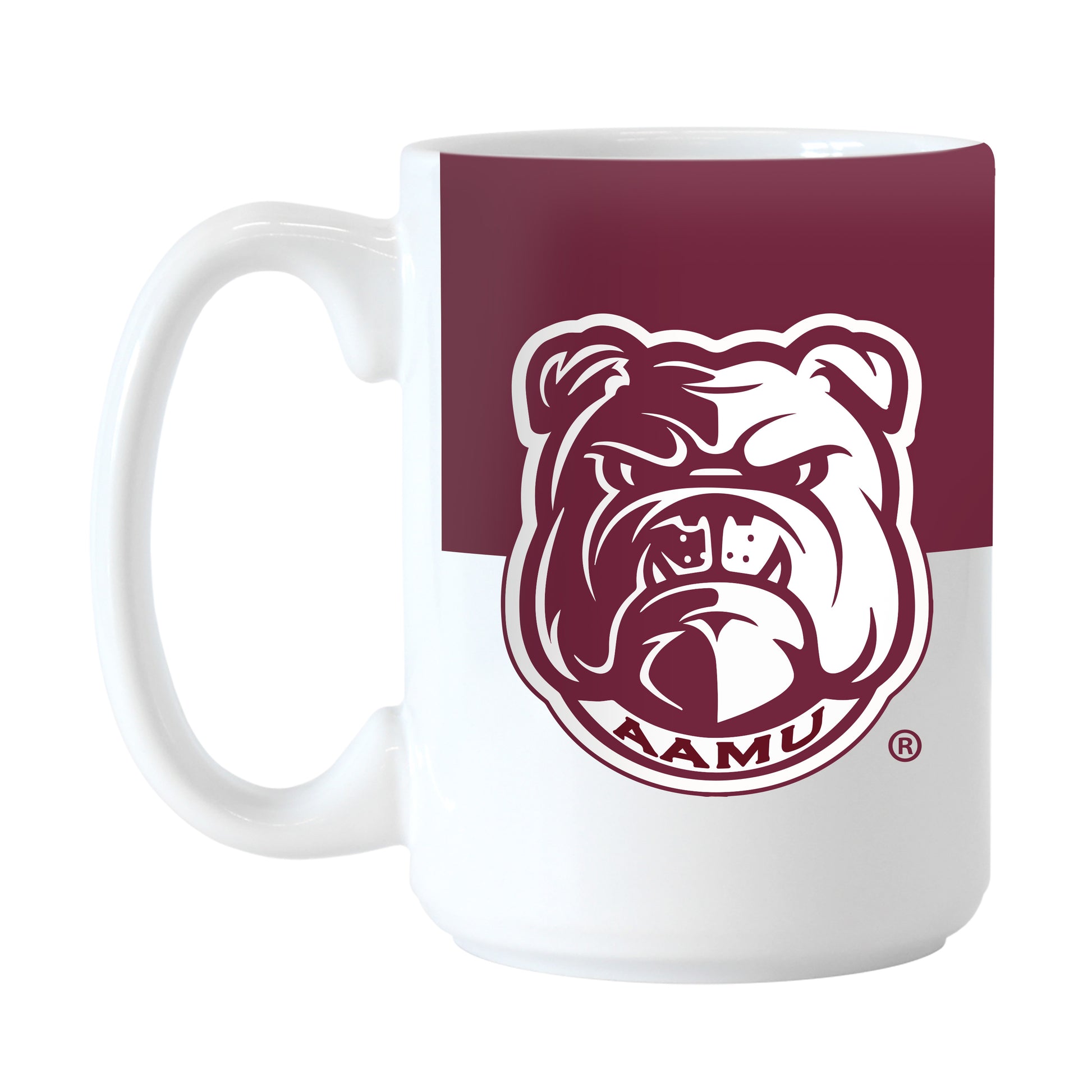 Alabama A&M 15oz Colorblock Sublimated Mug