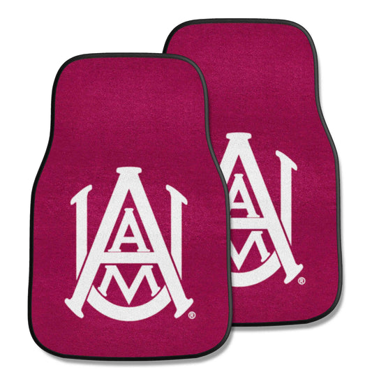 Alabama A&M 2-pc Carpet Car Mat Set