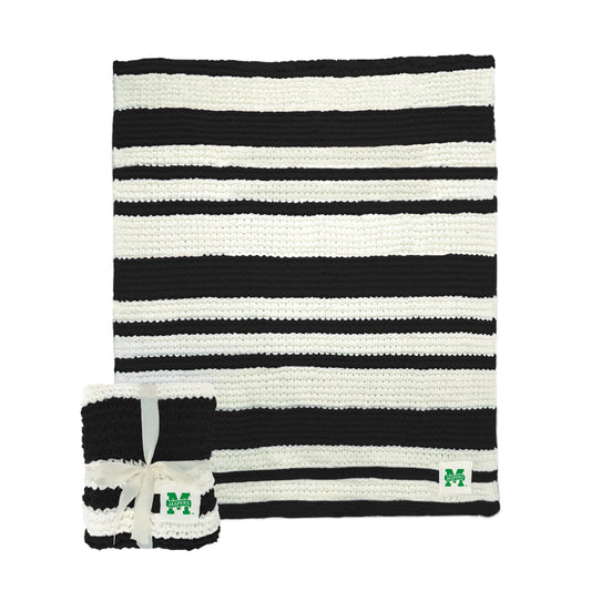 Manhattan University Cable Knit Throw 50x60