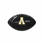 App State University Black Mini Size Glossy Football