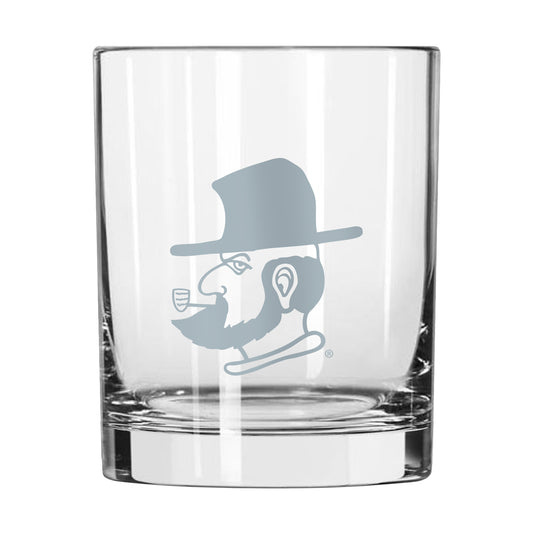 Appalachian State 14oz Etch Alternative Rocks Glass
