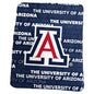 Arizona Navy Classic Fleece Throw
