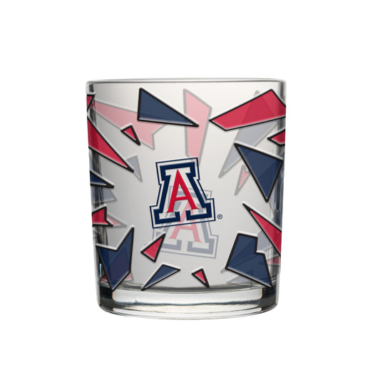 Arizona 12oz Prism Stained Rocks Glass