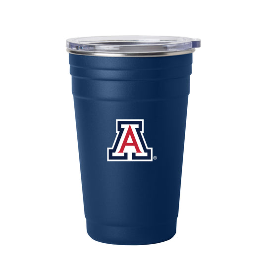 Arizona 22oz Navy Flipside Stainless Cup
