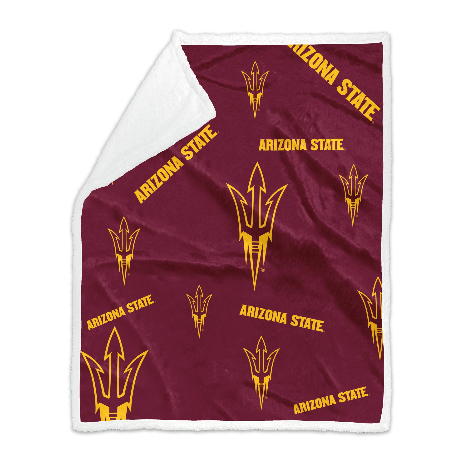 AZ State 50x60 Plush Sherpa Throw