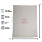 AZ State Sublimated Sweatshirt Blanket