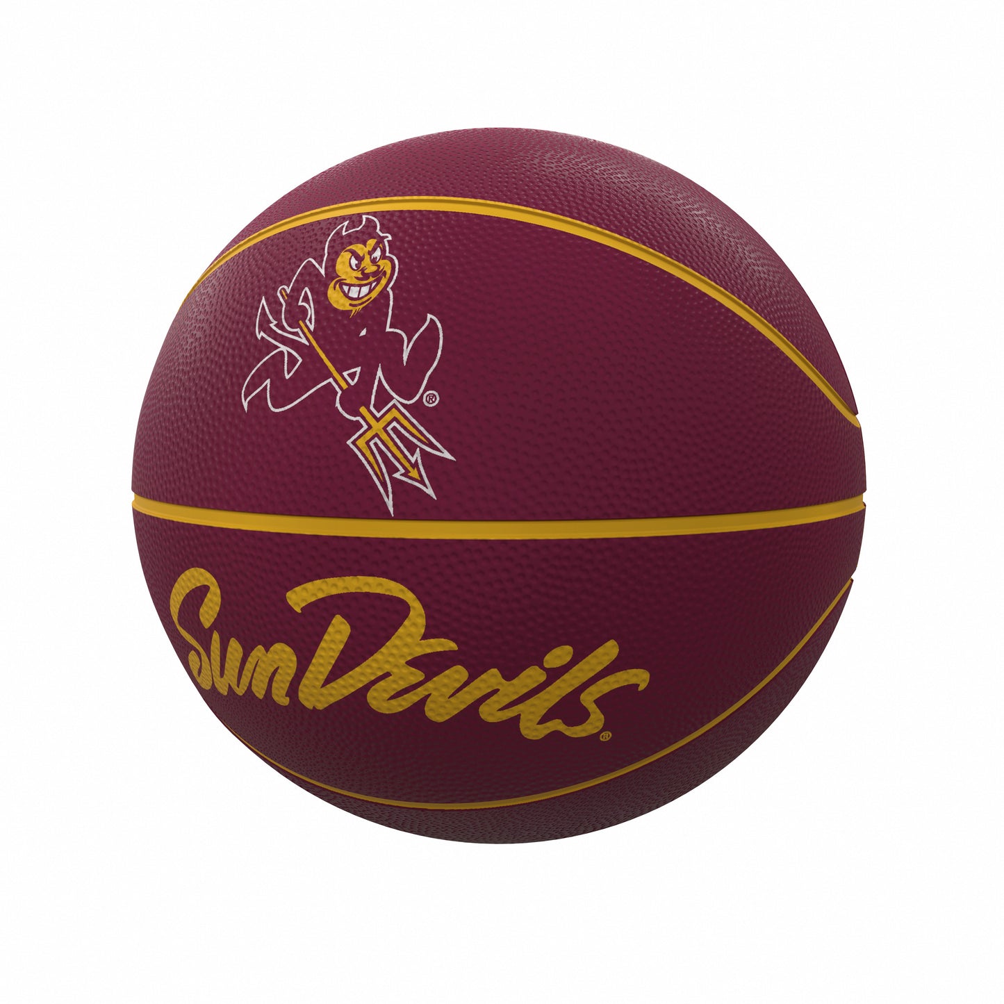 AZ State Mascot Official-Size Rubber Basketball
