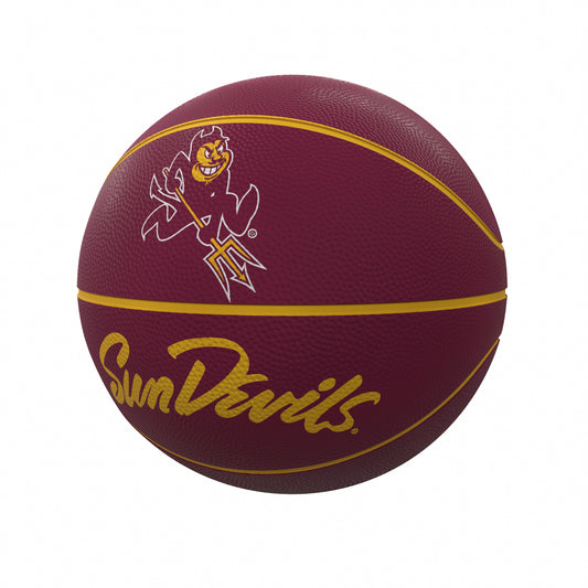 AZ State Mascot Official-Size Rubber Basketball