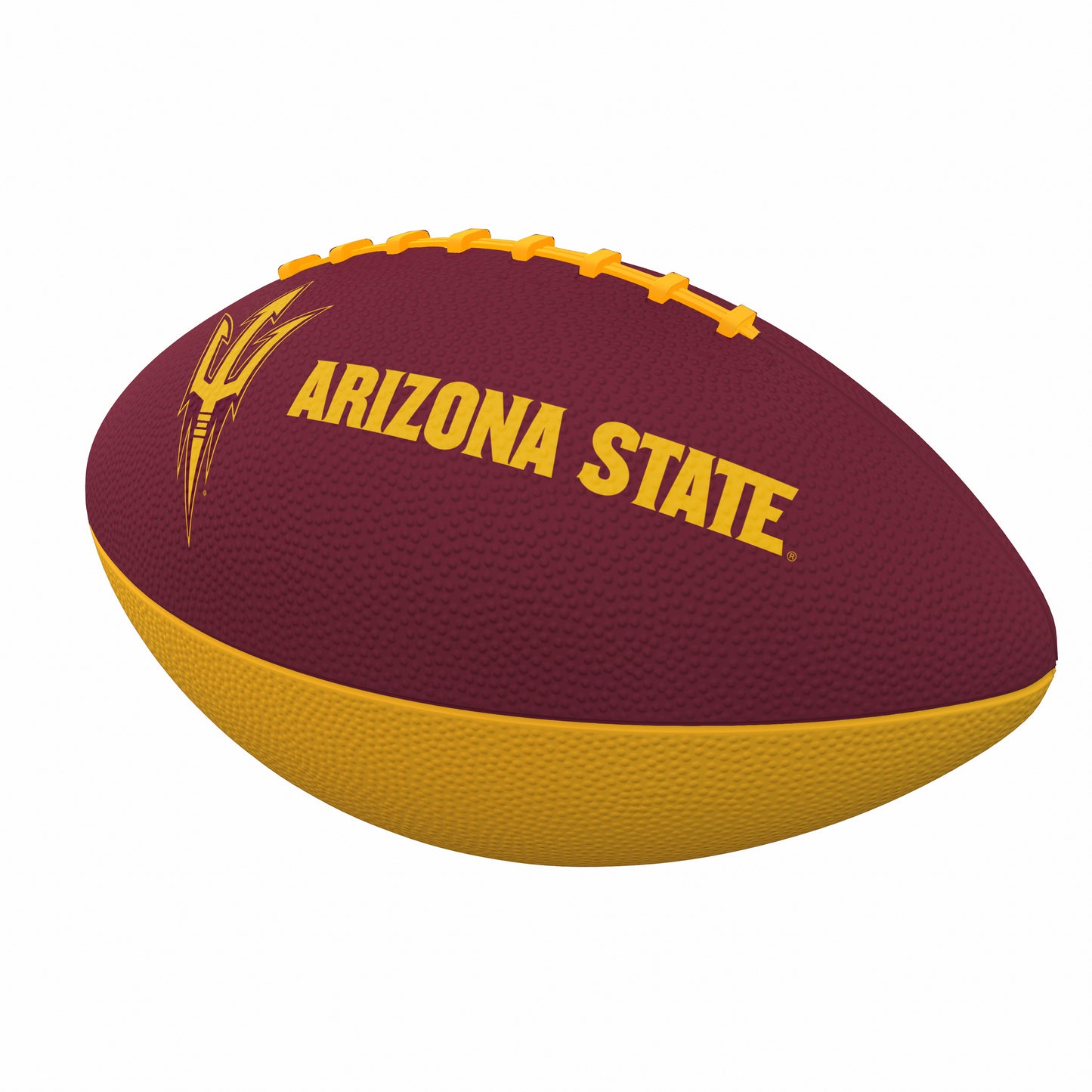AZ State Combo Logo Junior-Size Rubber Football