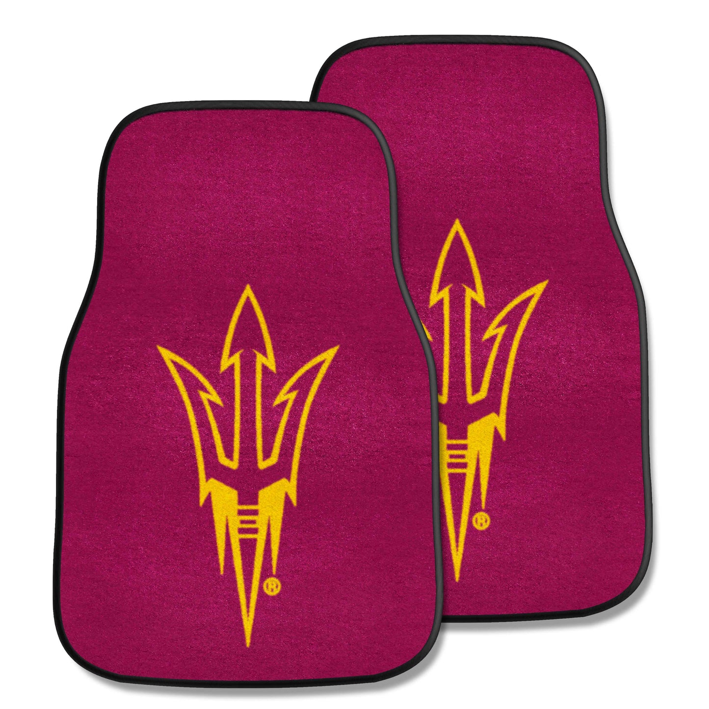 Arizona State University 2-pc Carpet Car Mat Set