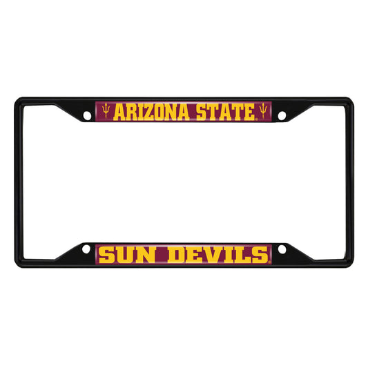 Arizona State University Black License Plate Frame