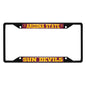Arizona State University Black License Plate Frame